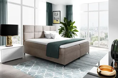 Łóżko Kontynentalne LILLA 180x200 Fresh 01