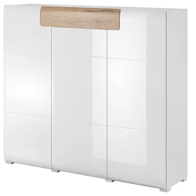 Komoda DELTO TL76 San Remo / Biały Połysk