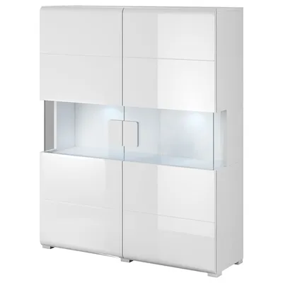 Komoda DELTO TL42 Biały / Biały Połysk