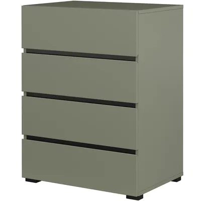 Komoda CROSI 27 Zielony / Czarny