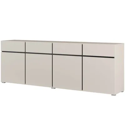 Komoda CROSI 25 Kaszmir / Czarny
