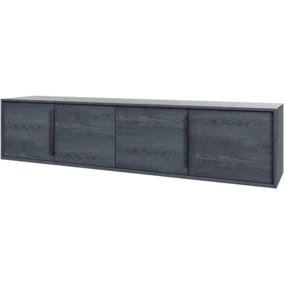 Komoda RTV Wisząca ETNI 40 Dąb Carbon