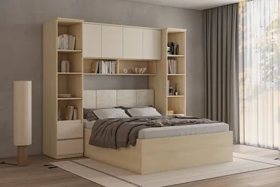 Sypialnia LERRA 3 Dąb Lindberg / Beż Piaskowy
