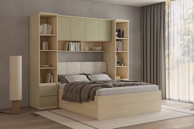 Sypialnia LERRA 3 Dąb Lindberg / Eukaliptus