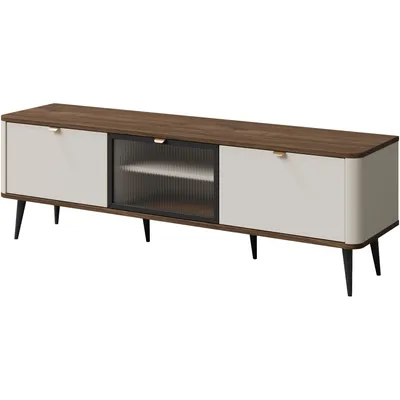 Komoda RTV 3K APERTA 12 Kaszmir / Orzech