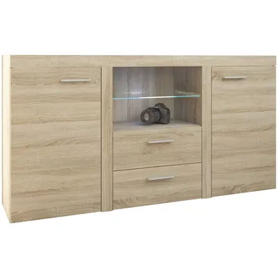 Komoda RODOS 2D2SZ Dąb Sonoma