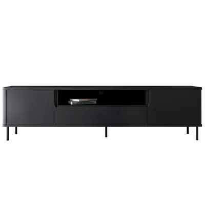 Komoda RTV RADIUS 180NC - Czarny