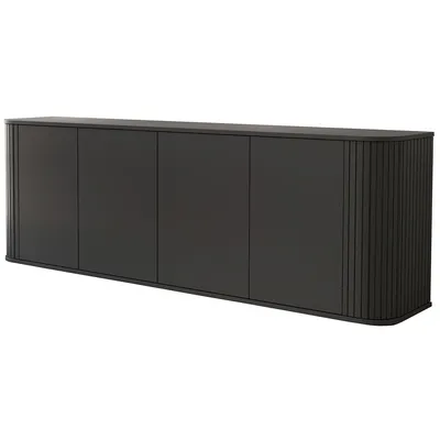 Komoda 4D 200 ZENO - Czarny