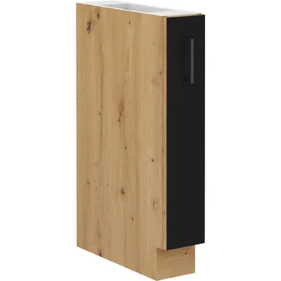 Szafka CARGO 15 MADERA 09 Dąb Artisan / Czarny