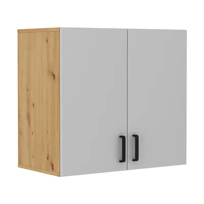 Szafka Wisząca MALTIS MT04 Dąb Artisan / Jasny Szary