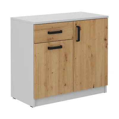 Komoda MALTIS MT22 Jasny Szary / Dąb Artisan
