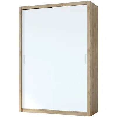 Szafa Przesuwna VISTA 150 Dąb Artisan / Biały