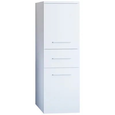 Szafka Łazienkowa Niska LUPO LP3 Laminat - Biały