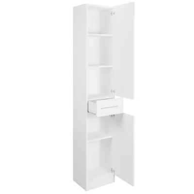 Szafka Łazienkowa Wysoka SLIM SL1 Laminat - Biały