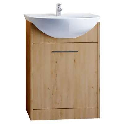 Szafka Pod Umywalkę SLIM SL2 Dąb Artisan