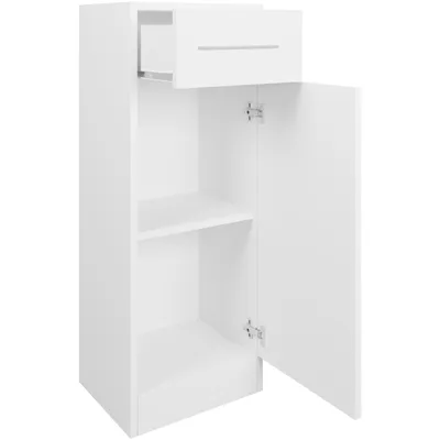 Szafka Łazienkowa Niska SLIM SL3 Laminat - Biały