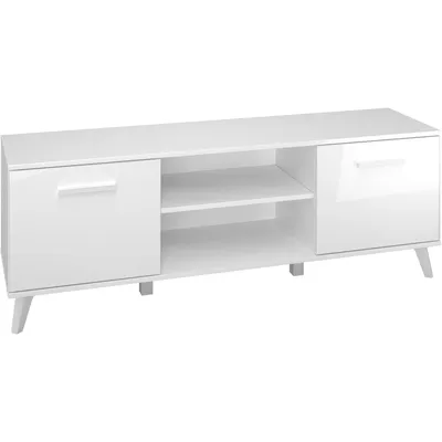 Komoda RTV SHINE 06 Biały Połysk