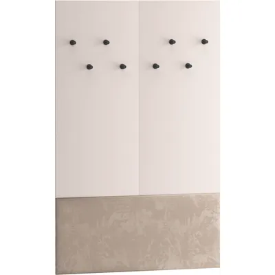 Wieszak Tapicerowany FLEUR 07 Kaszmir + Beż