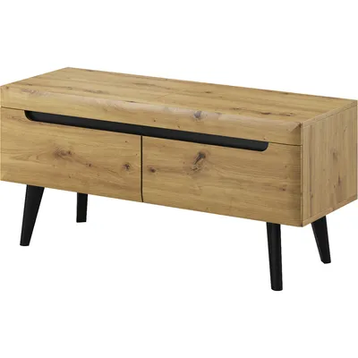 Szafka RTV MARDI 02 Dąb Artisan / Czarny