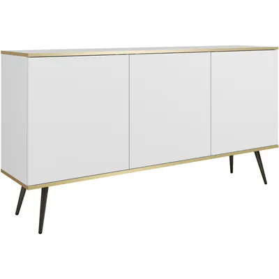 Komoda ARA K160 Biały + Czarny