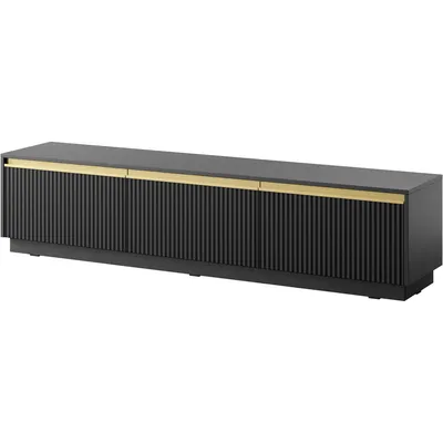 Szafka RTV 180 CROWN 01 - Czarny