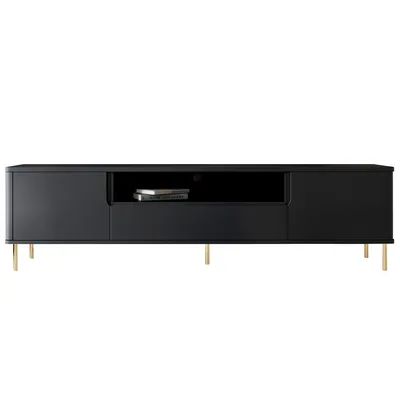 Komoda RTV RADIUS 180NZ - Czarny