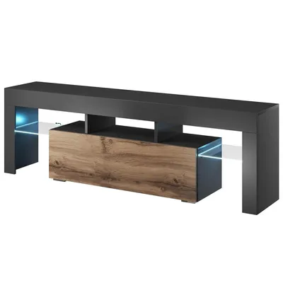 Komoda RTV TORO 138 Grafit / Dąb Wotan