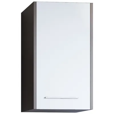 Szafka Łazienkowa Wisząca SLIM SL4 Wenge / Biały Laminat WYPRZEDAŻ