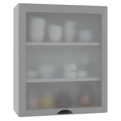 Witryna Wisząca ADELINE WS60 P/L Szary Mat