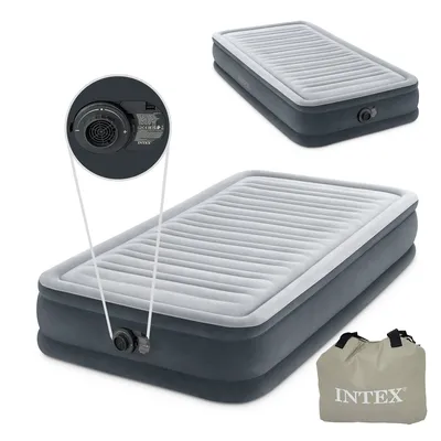 INTEX Materac Łóżko 191x99 cm Z Pompką 1-OSOBOWY Comfort 67766ND