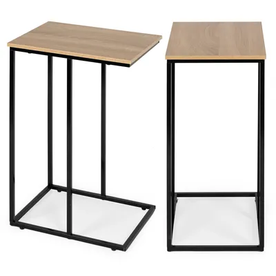 Stolik Pomocniczy Mobilny Boczny Pod Laptopa Metalowy