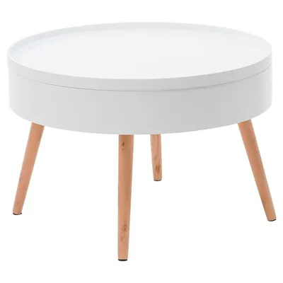 Stolik Ze 60 cm Trento - Kawowy