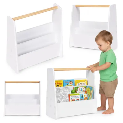 Biblioteczka Dziecięca Montessori Regał Na Książki Organizer