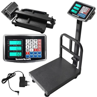Waga Elektroniczna 200 kg Magazynowa Sklepowa Platformowa