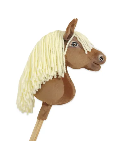 Hobby Horse Średni Koń Na Kiju Premium Jasny Haflinger TUM-TUM - Beżowy