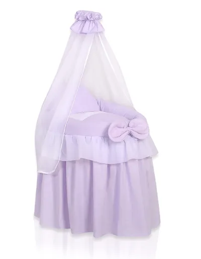 Wózek Dla Lalek Kosz Mojżesza Baldachimem Little Princess TUM-TUM