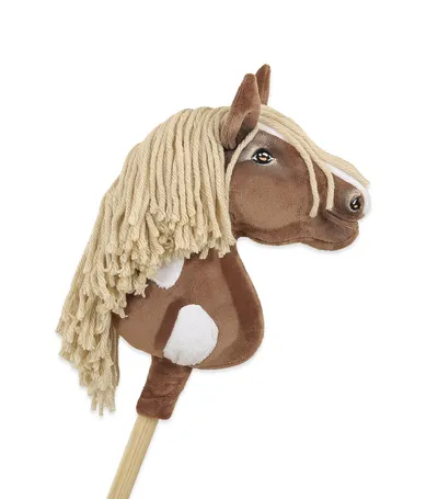 Hobby Horse Średni Koń Na Kiju Premium Western Gniady TUM-TUM - Beżowy