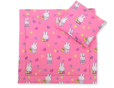 Pościel Do Wózka Wypełnieniem Kołderka Poduszka Hallo Rabbit TUM-TUM