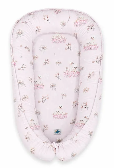 Kokon Niemowlęcy Dwustronny Kojec Otulacz Premium Little Swans TUM-TUM