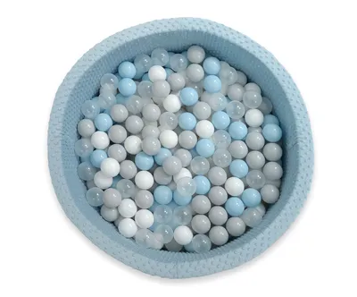 Plastikowe Piłeczki Do Suchego Basenu 50szt. TUM-TUM - Białe