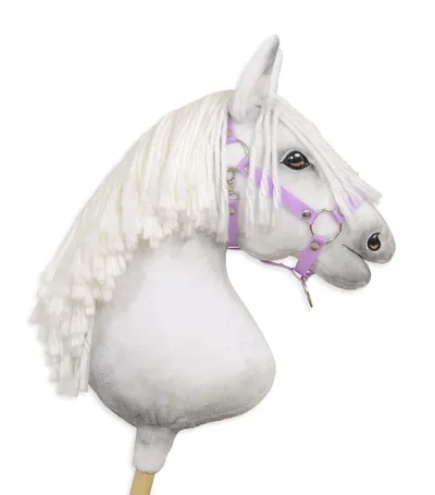 Kantar Regulowany Dla Konia Hobby Horse TUM-TUM - Fioletowy