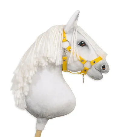 Kantar Regulowany Dla Konia Hobby Horse TUM-TUM - Żółty