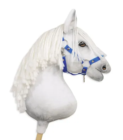Kantar Regulowany Dla Konia Hobby Horse TUM-TUM - Niebieski
