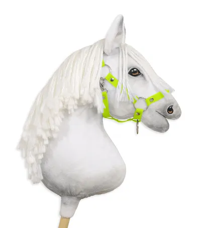 Kantar Regulowany Dla Konia Hobby Horse Neon Green TUM-TUM