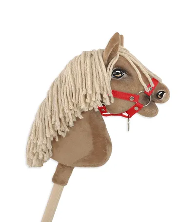 Kantar Dla Konia Hobby Horse Uniwersalny Zapinany TUM-TUM - Czerwony
