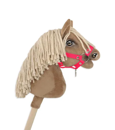 Kantar Dla Konia Hobby Horse Uniwersalny Zapinany Neon Pink TUM-TUM