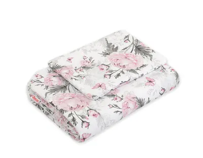 Komplet Pościeli Dla Niemowląt Wypełnieniem 2-CZ 75x100cm TUM-TUM