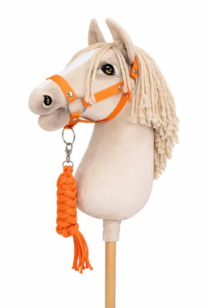 Zestaw Do Hobby Horse: Kantar Uwiąz Ze Sznurka Neon-Orange TUM-TUM
