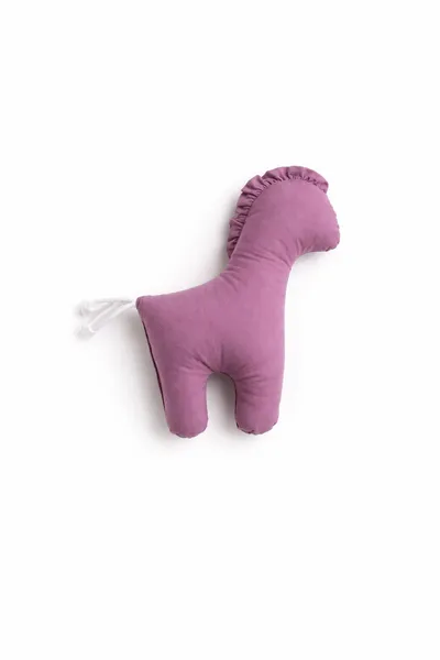 Konik Lucky Miękka Maskotka Bawełny Dla Niemowląt Róż Retro TUM-TUM