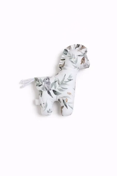 Konik Lucky Miękka Maskotka Bawełny Dla Niemowląt Woodland Olive TUM-TUM